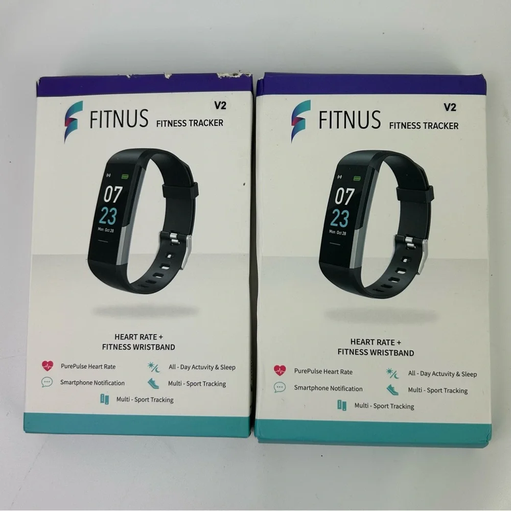 FITNUS TRACKER V2 lot of 2